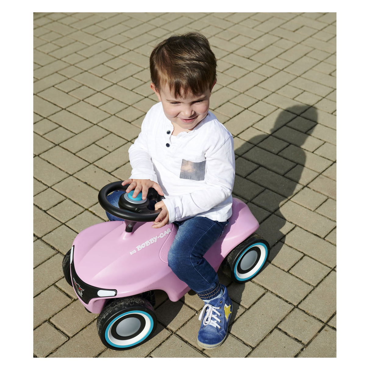 Big Bobby Car Neo Pink Walking Auto
