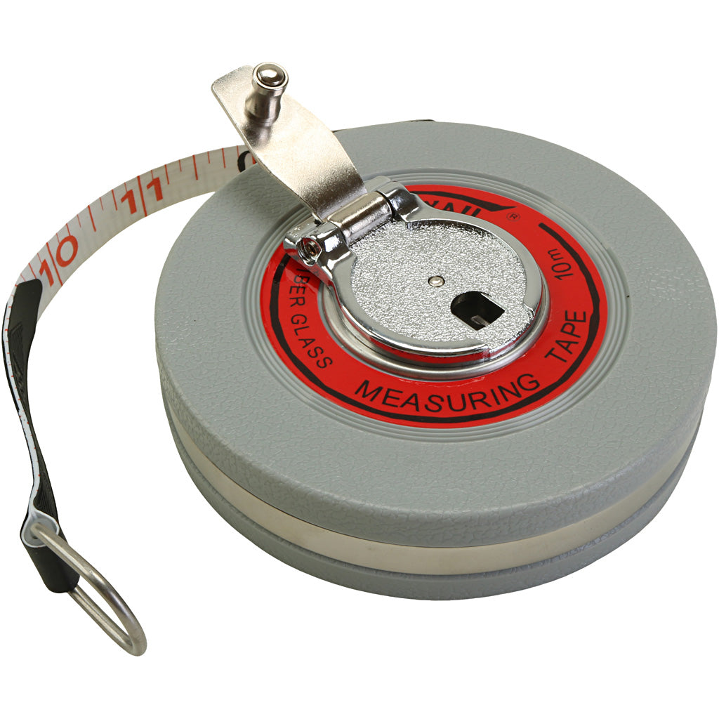 Freemans measuring tape, l: 10 m, 1 box