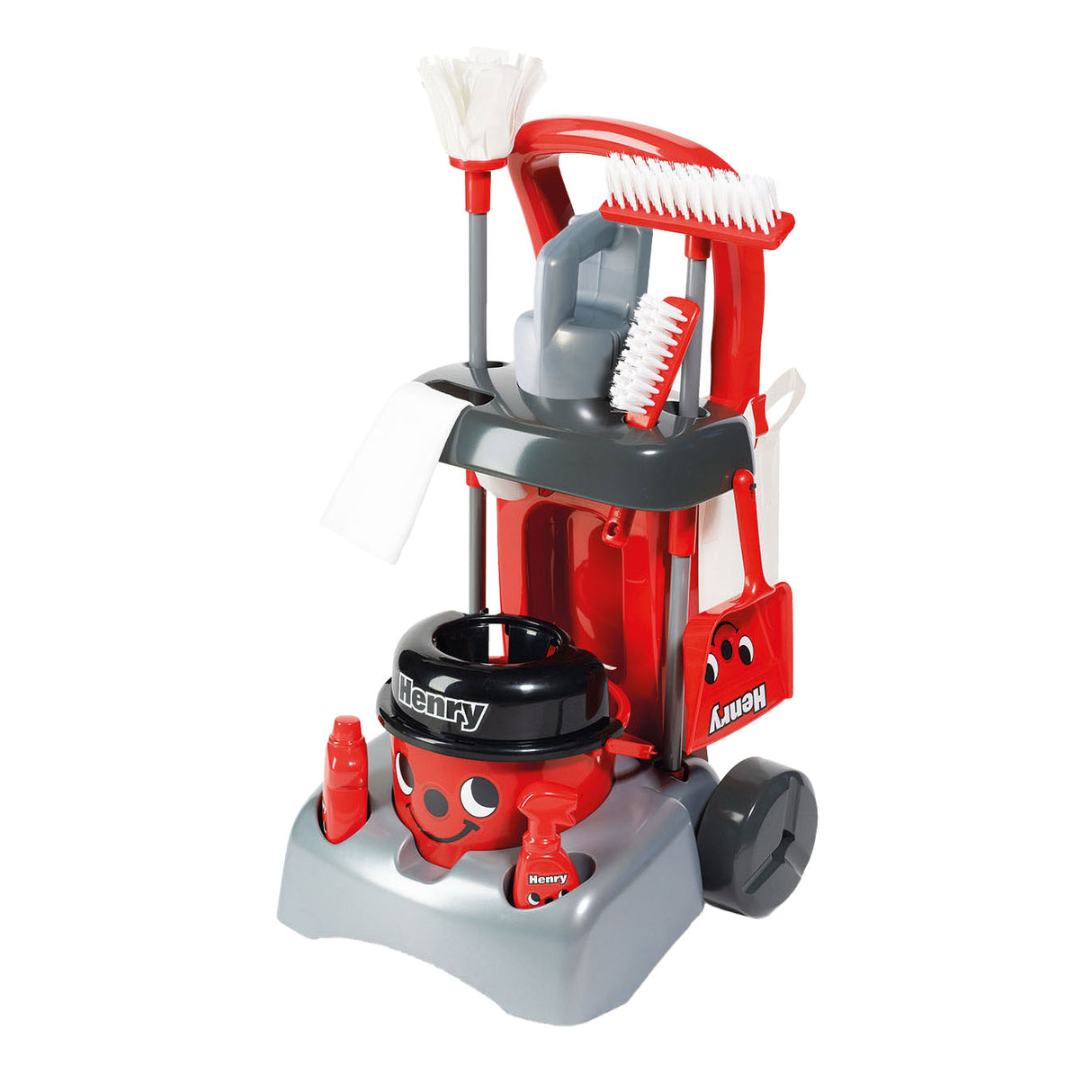 Casdon rengøringsvogn henry deluxe legesæt