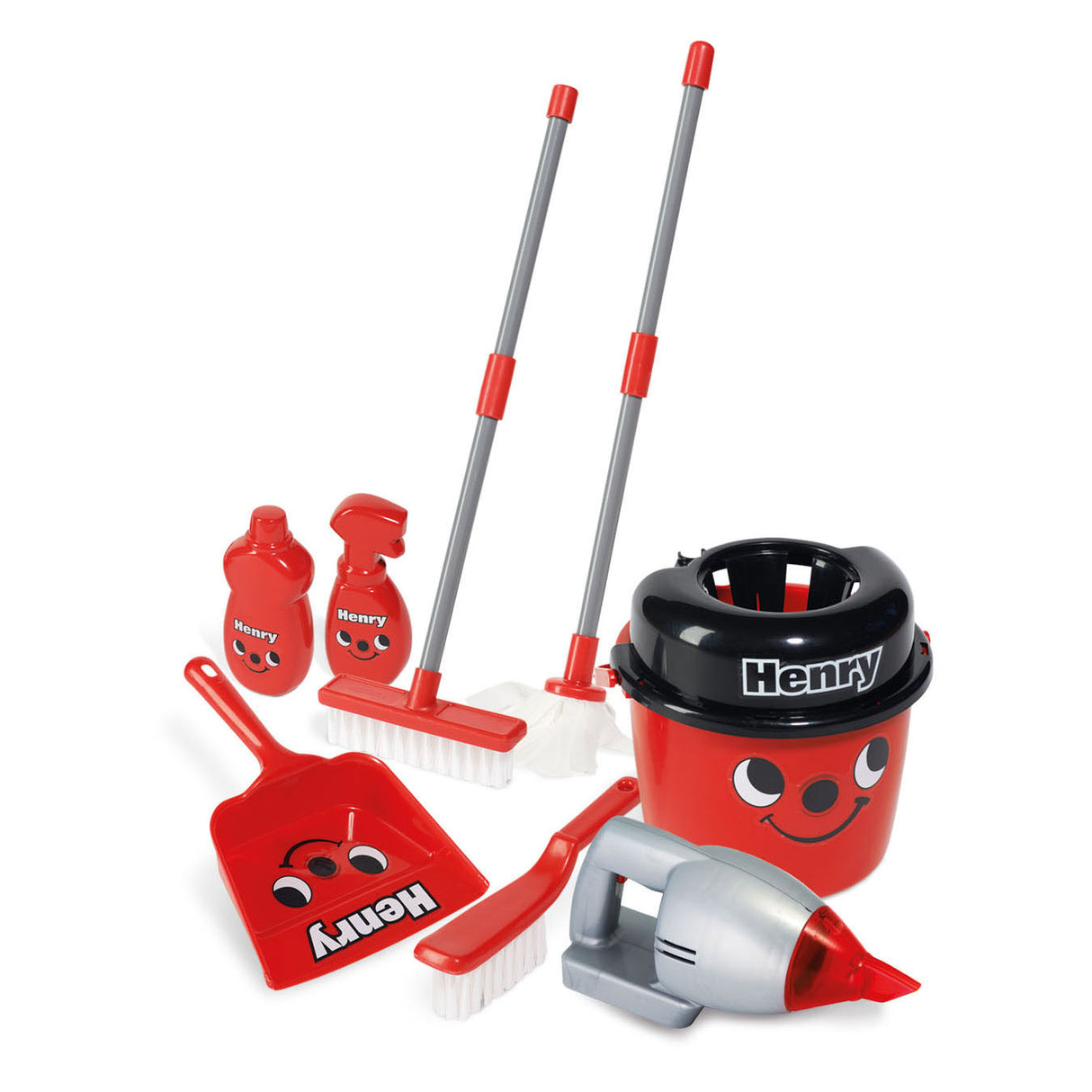 Casdon rengøringsvogn henry deluxe legesæt
