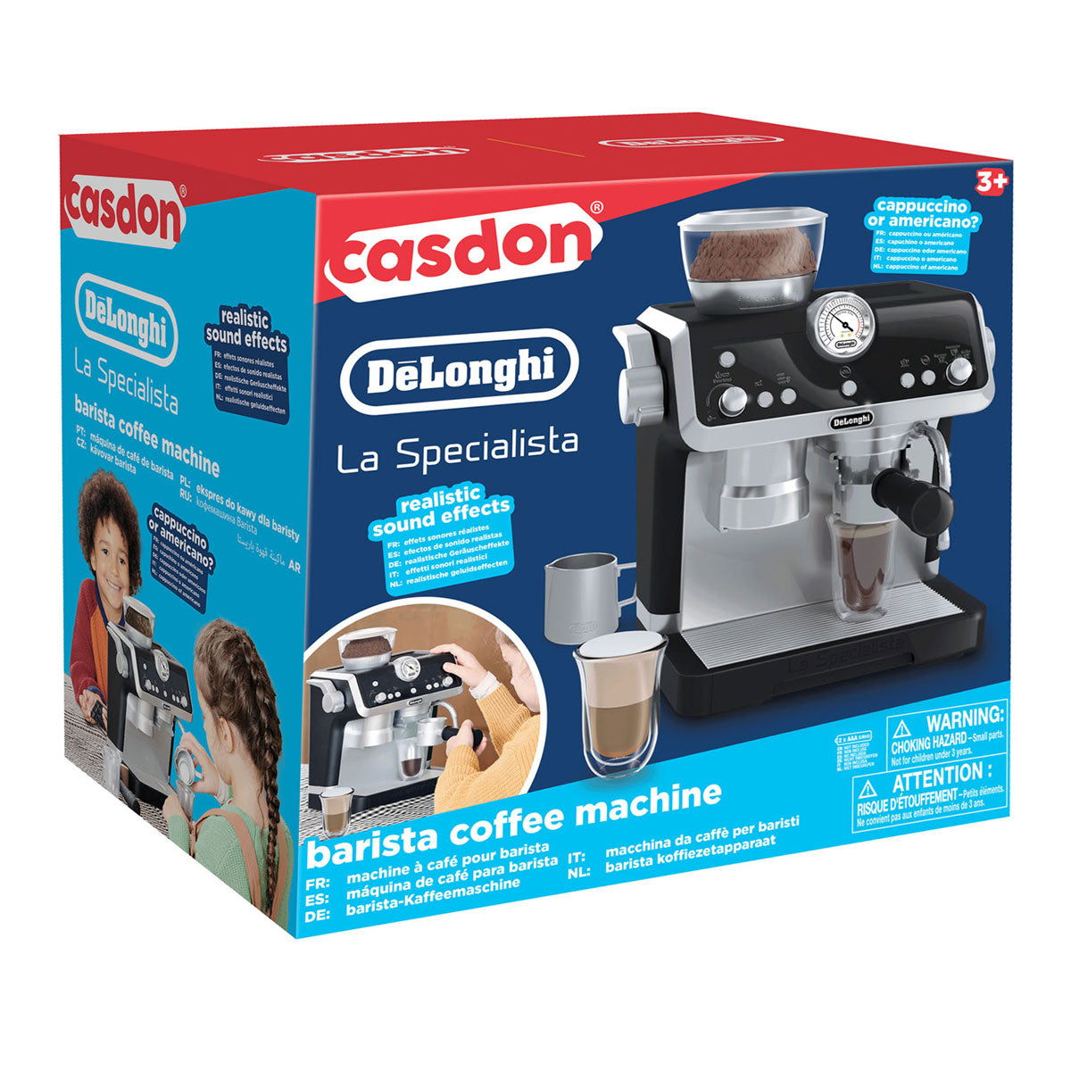 Casdon Delonghi Barista Spielzeug -Kaffeemaschinespiele