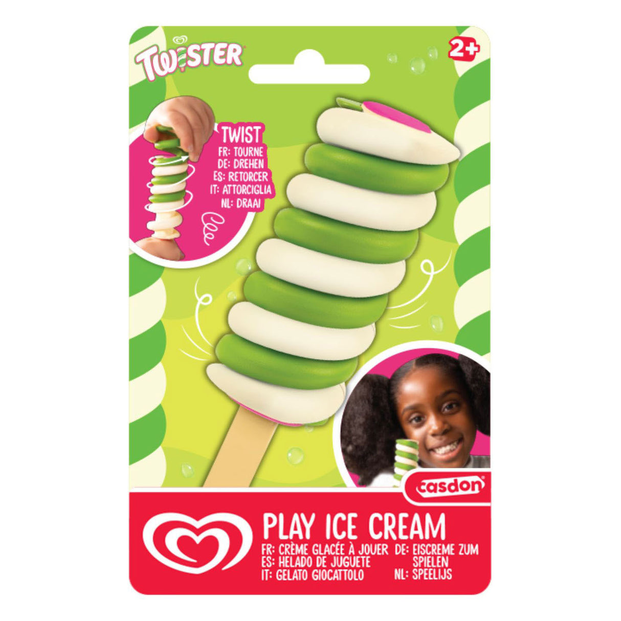Casdon green twister play ice cream