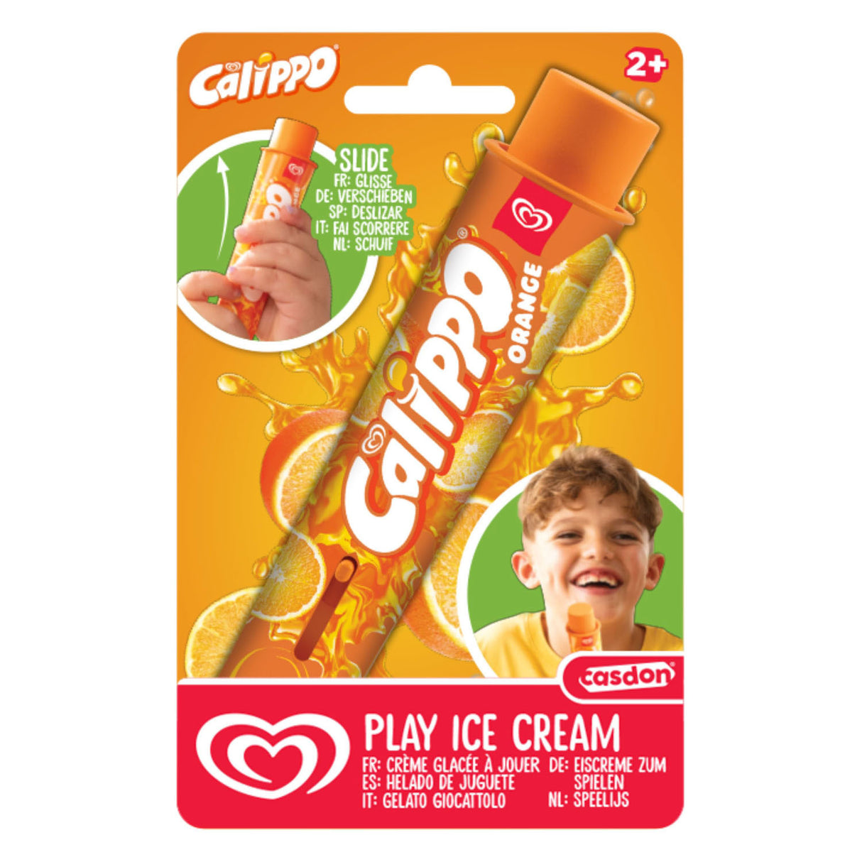 Casdon orange calippo play ice cream