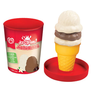 Casdon ice cream bucket - vanilla and chocolate