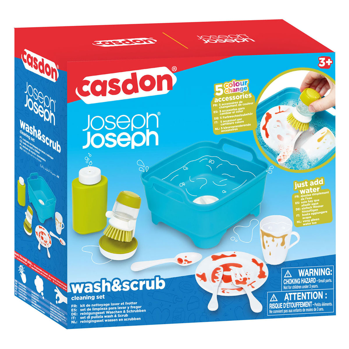 Casdon Joseph Joseph Wash and Scrub Cleaning Set