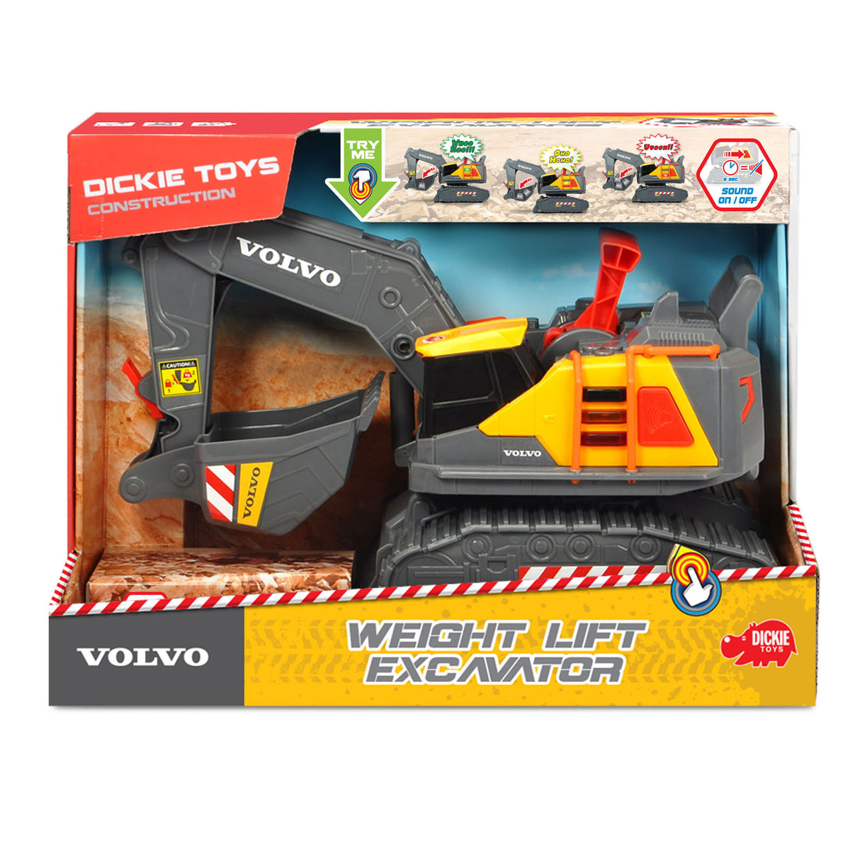 Dickie Volvo gravemaskine