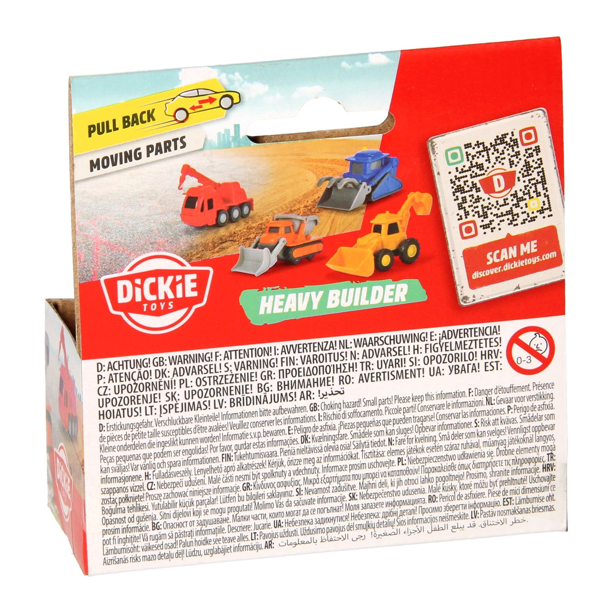 Delovno vozilo Dickie Heavy Buider Blue