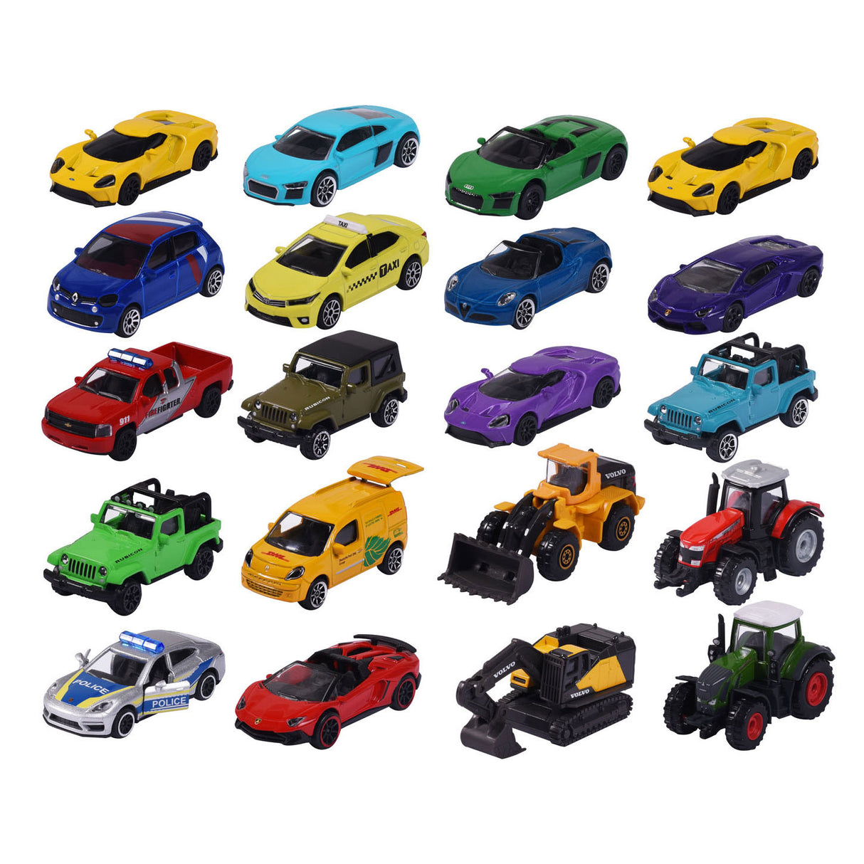 Majorette Street Cars Cars, 5st.