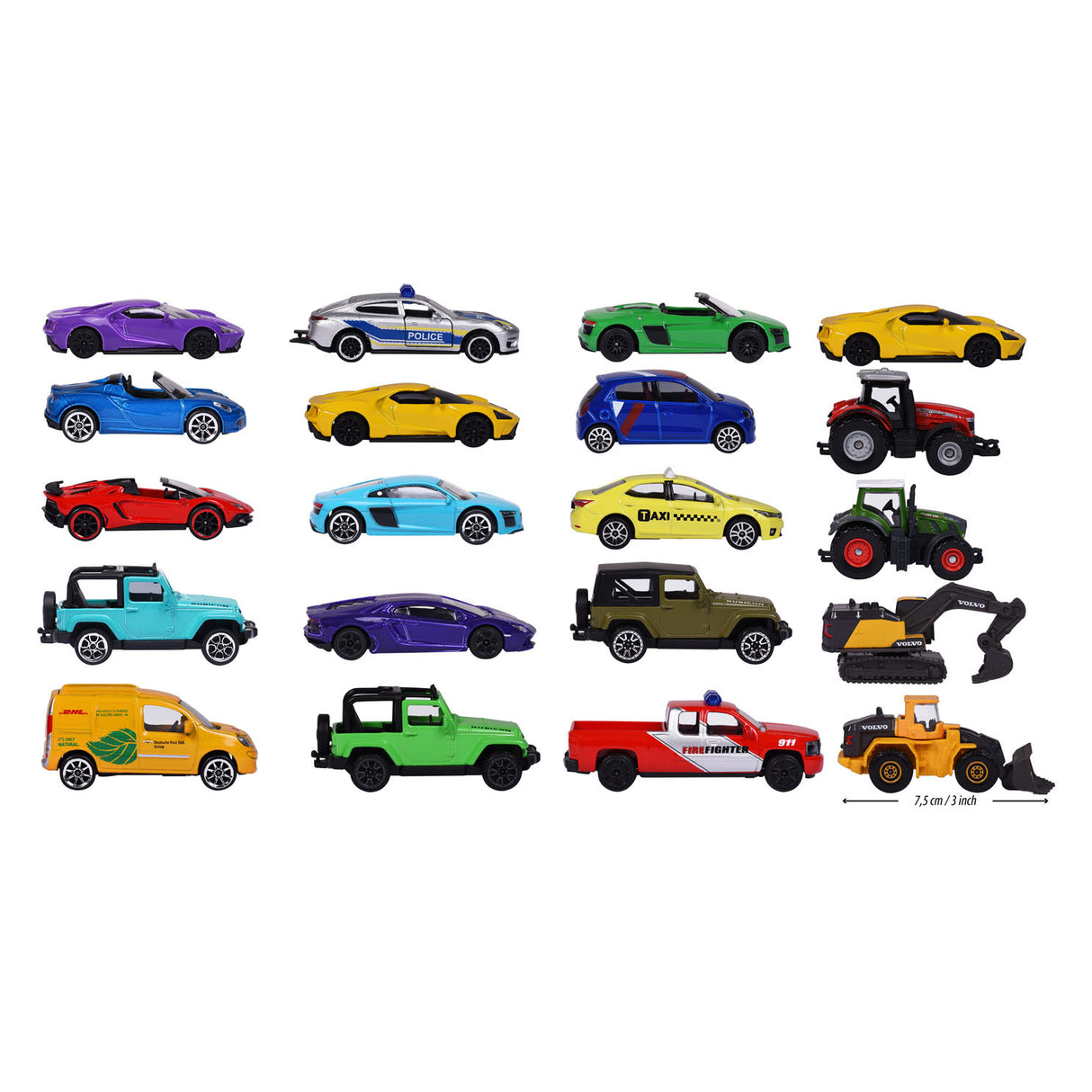 Majorette Street Cars Cars, 5st.