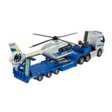 Caminhão Volvo Majorette com Polícia de Helicóptero