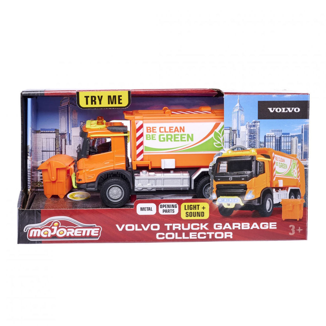 Majortette Volvo Garbage Truck