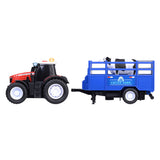 Dickie Massey Ferguson Tractor con remolque de animales