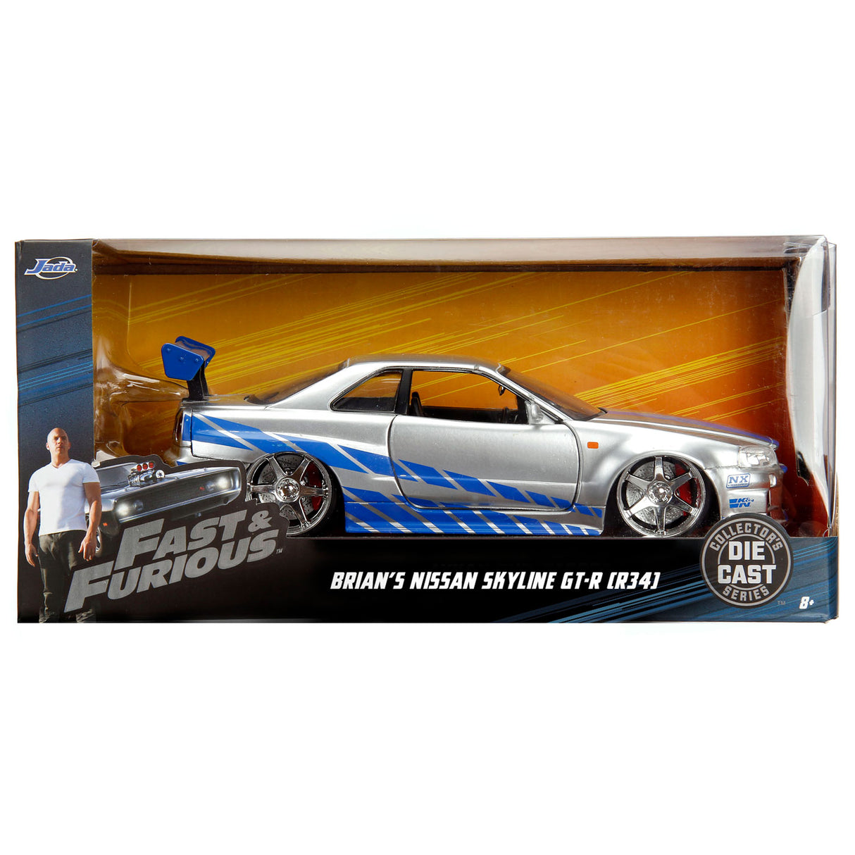 Punti di Jada Jada die Cast Fast Furious 2002 Nissan Skyline 1:24