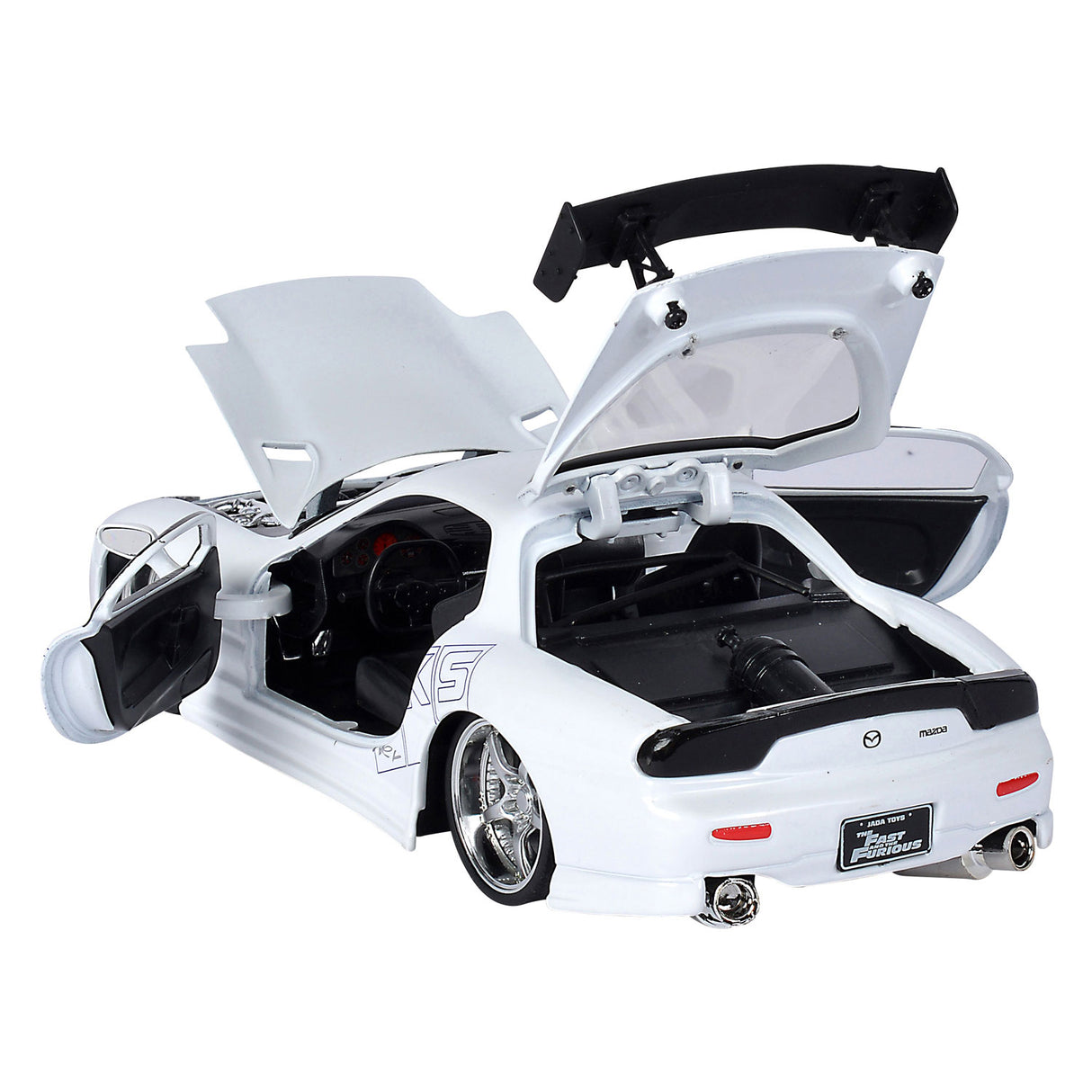 Jada die Cast Fast Furious 1993 Mazda RX-7 Racing Car 1:24