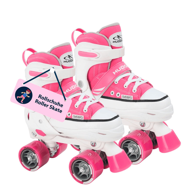 Patines de rolleros de Hudora ajustables, MT 36-39