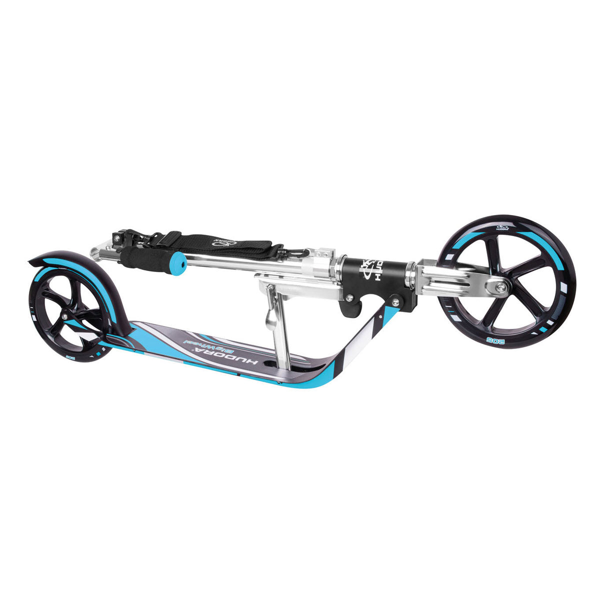 Hudora Scooter Big Wheel Step RX205 - Černá modrá