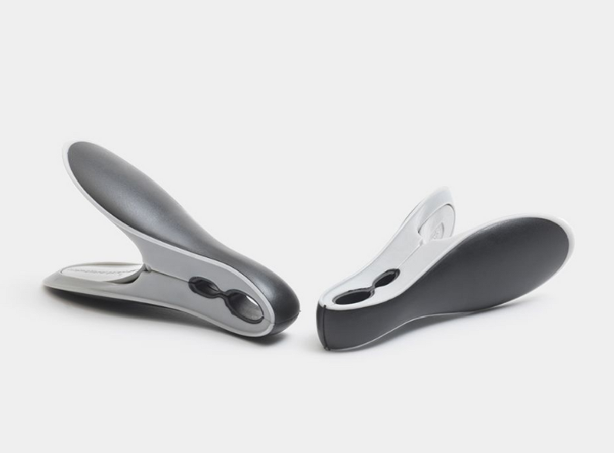 Brabantia wasknijpers set van 8st grijs