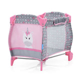 Hauck faltbares Puppenbett Einhorn