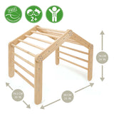 Mulitfunctioneel houten klimhuis