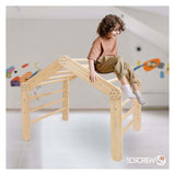 Mulitfunctioneel houten klimhuis