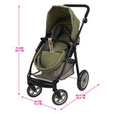 2-in-1 poppenwagen
