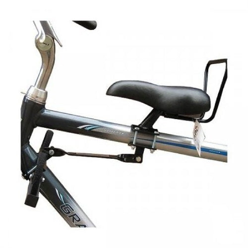 Sedile del bambino sella sulla bicicletta da uomo