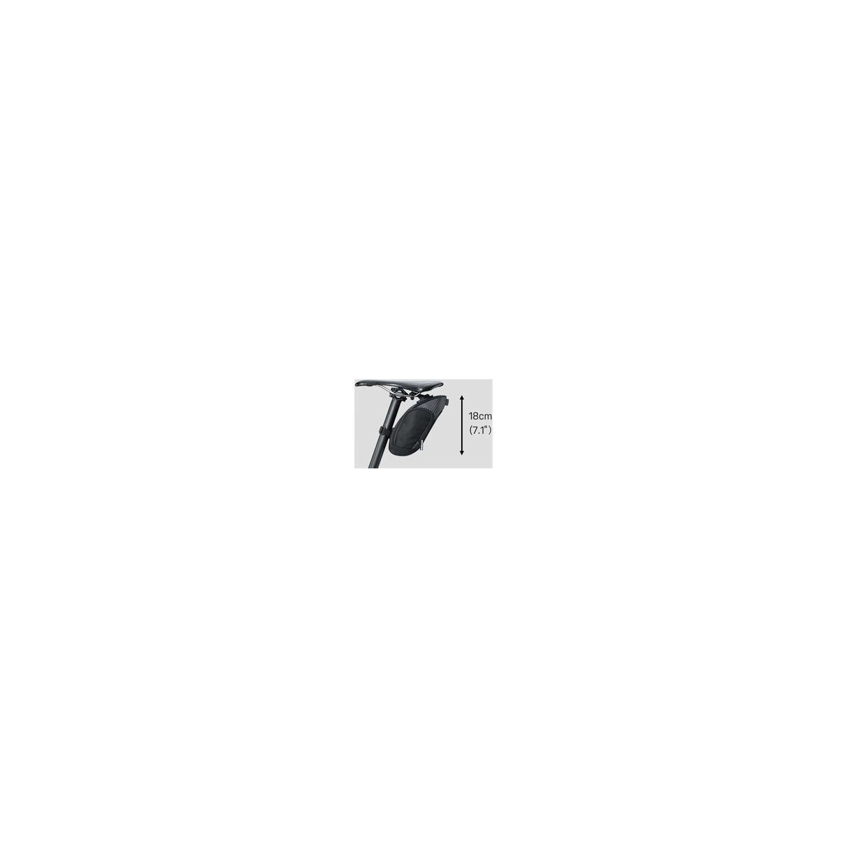 TOPEAK Saddle bag Mondopack - Bicycle saddle bag - Unisex - Black