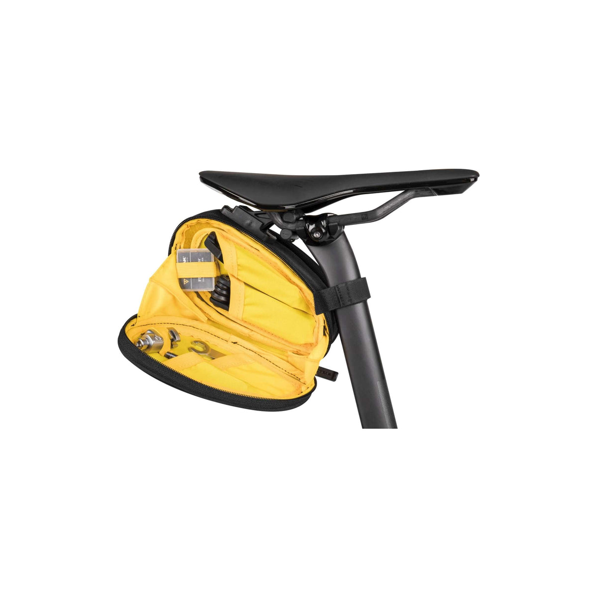 Topeak Saddle Bag Sidekick Medium, černý, polyester, voda -repelent, 0,7 l, kola příslušenství