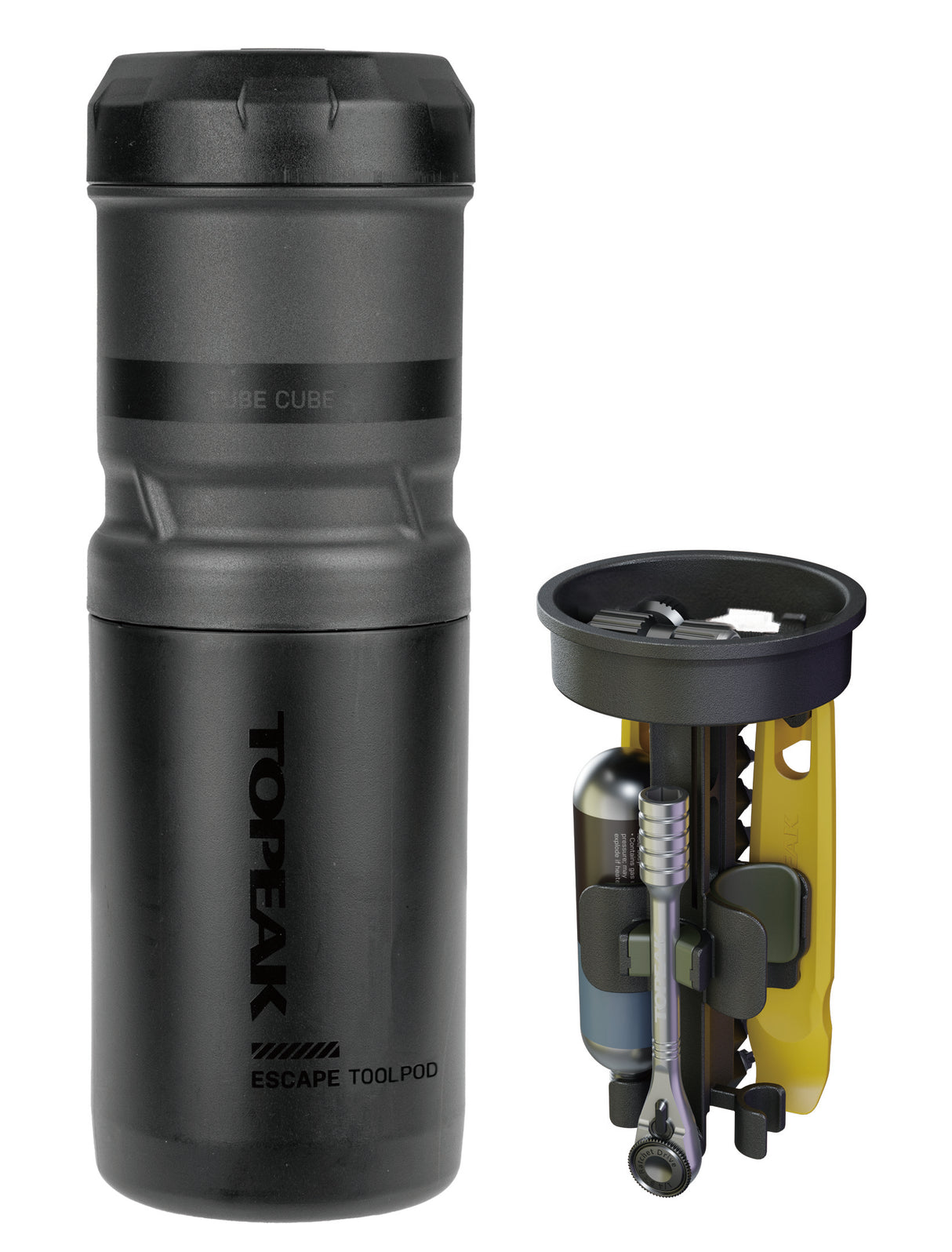 Topeak Bidon Flucht Tool Pod schwaarz