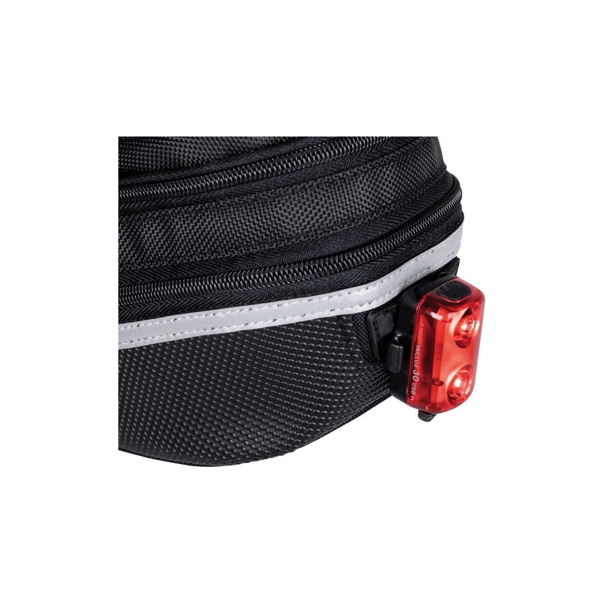 Sacca da sella topak wp ii m, nero, acqua -repellente, poliestere, adattatore, 1,25 litri, clic rapido, riflettente, 152G