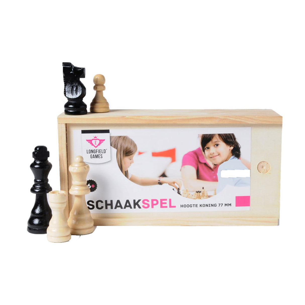 Esshouten Chess Pieces dans la boîte
