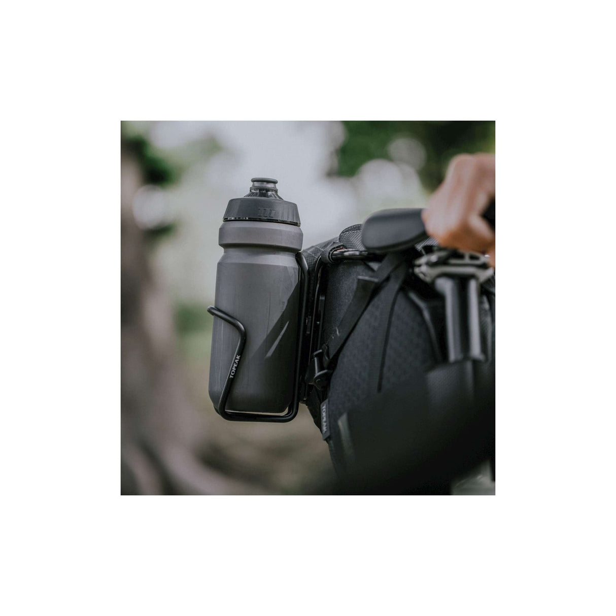 Backloader de sac à selle topak 10l, noir