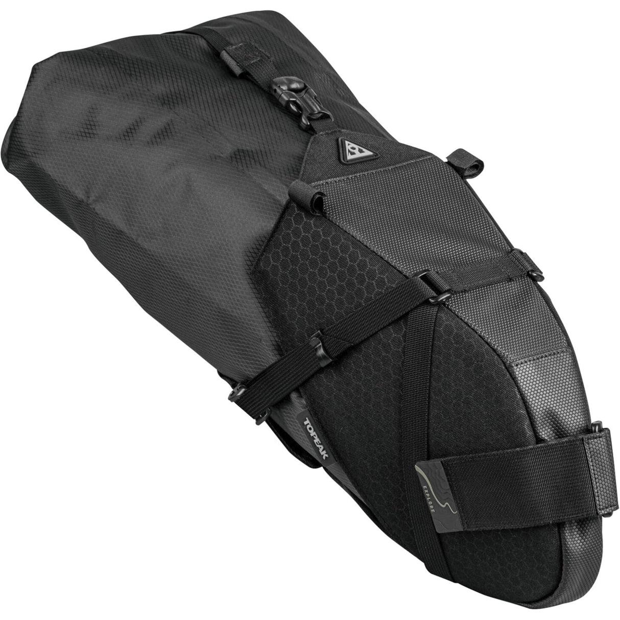Backloader di sacchetti a sella topoak x 15l nero