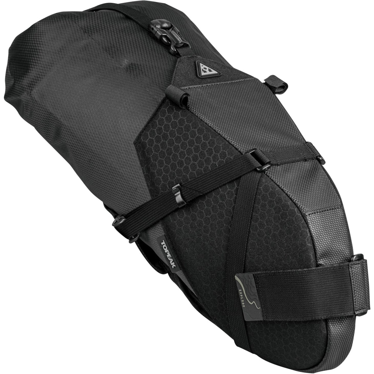 Backloader Topteak X - borsa da sella, 10L, unisex, bicicletta, nero