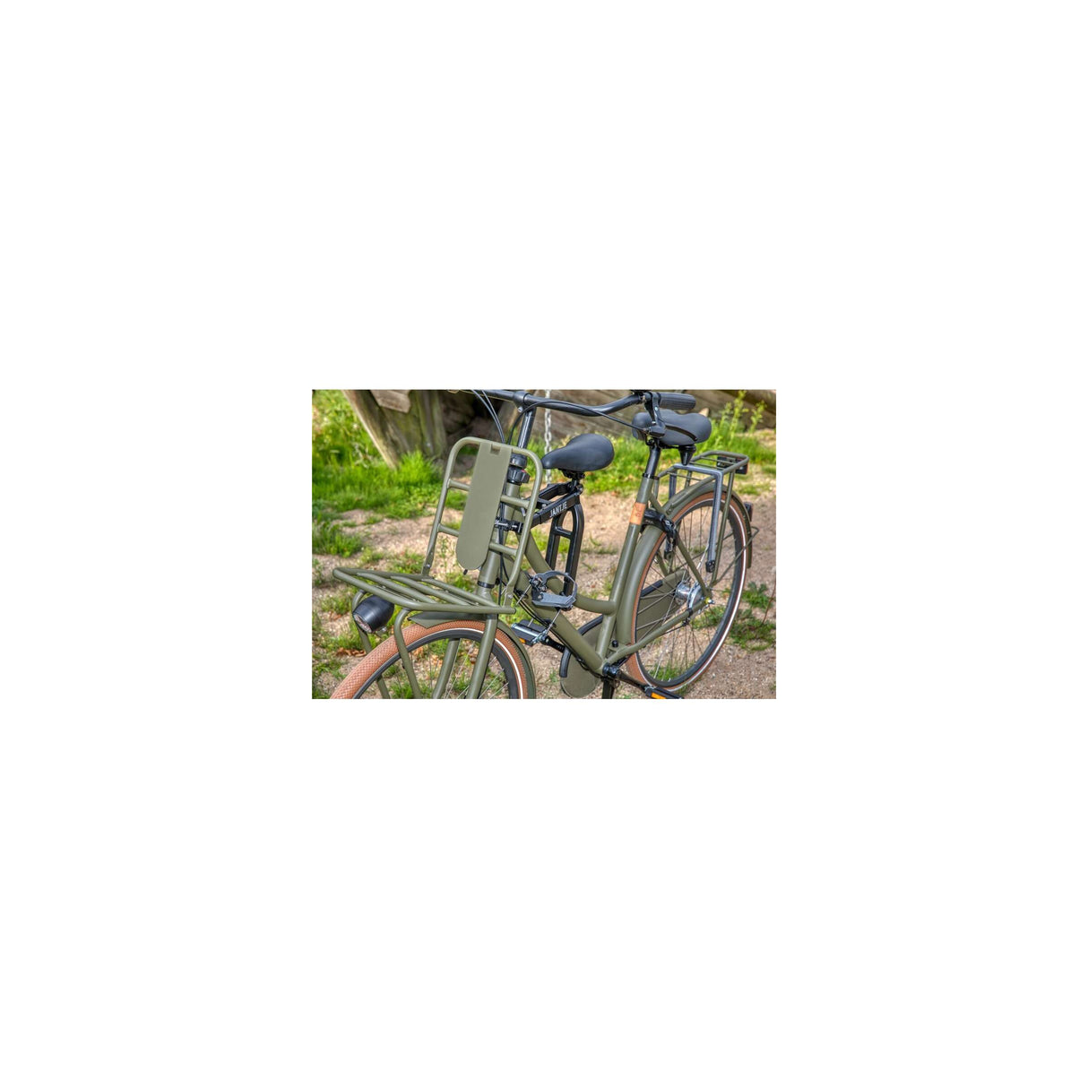 Saddle on Tube Mirage Jantje Including footrests Universal - Black