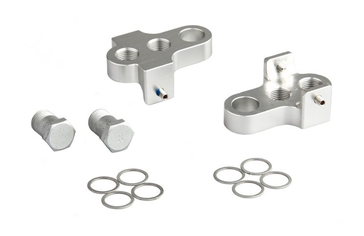 Mirage Crank Turners med rustfrit stålbolt aluminium T6 sølv