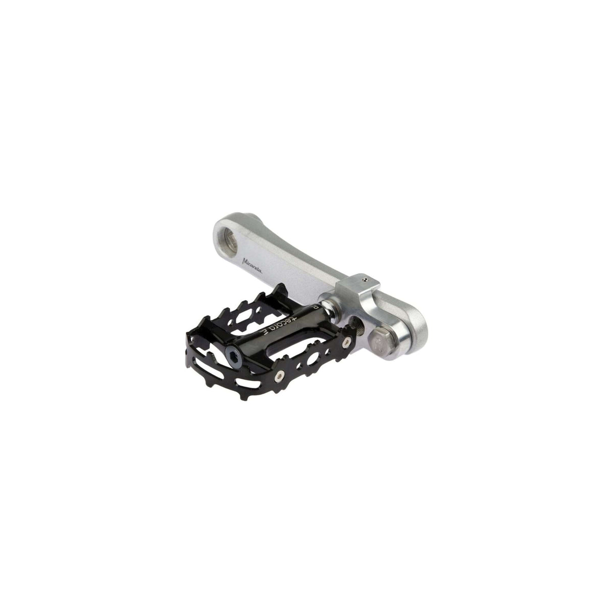 Mirage crankverkorters met rvs bouten aluminium t6 zilver