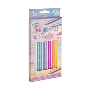Pastello matite colorate Creative Company, 12 pz.