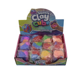 Toi-toys hračky hračky stlačovací kostka naplněná hlínou