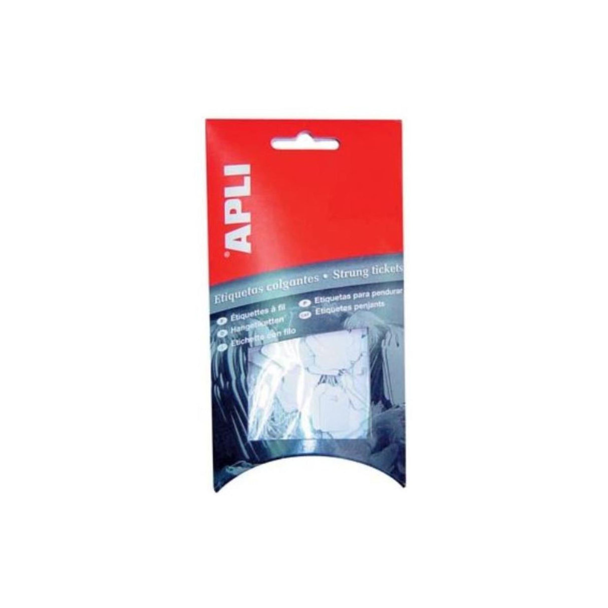 Apli tarrat langalla 18x29mm 200 kpl