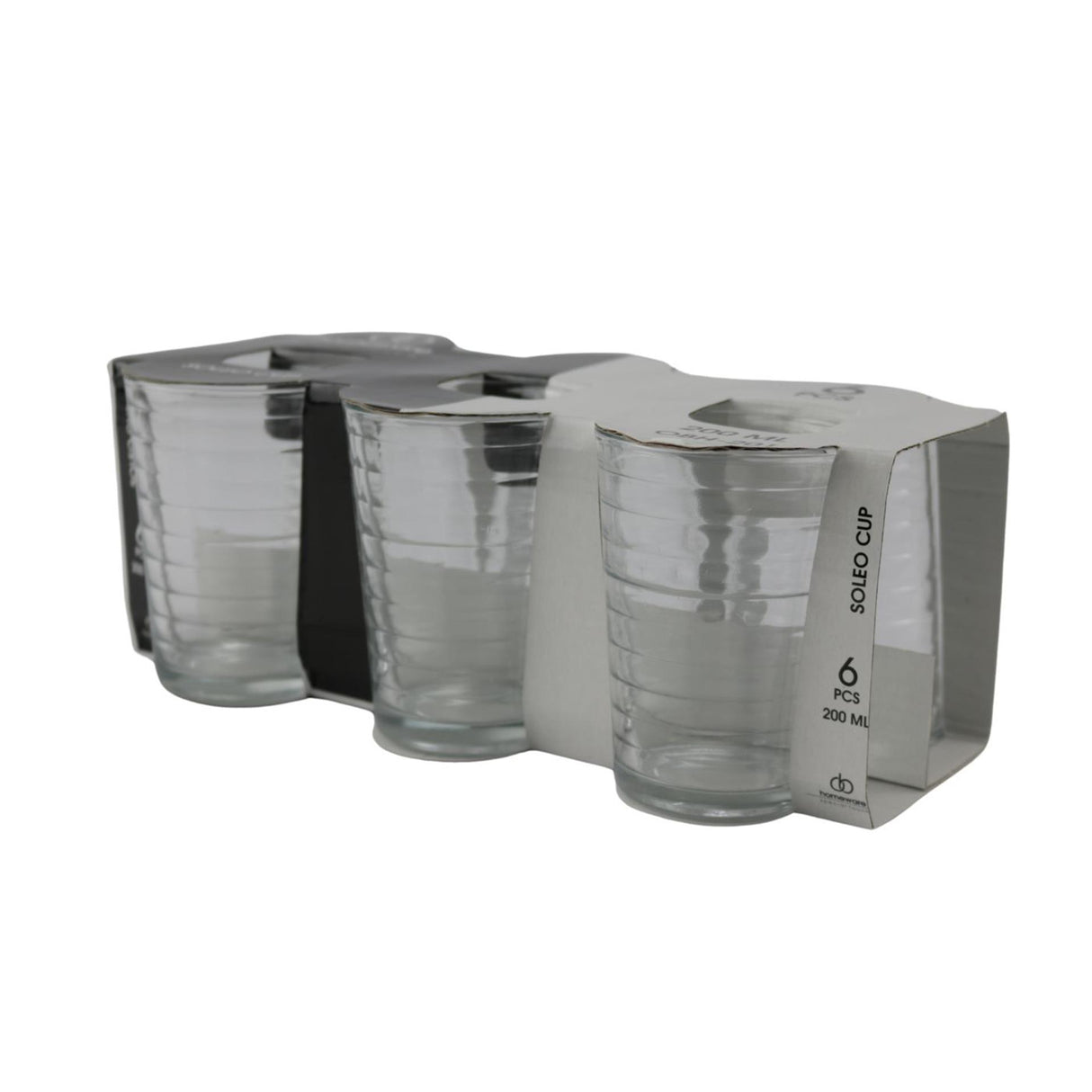 Glas soleo 200ml set a 6
