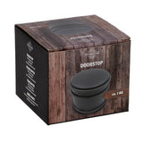 Fermaporta Svenska living ø9x7,5 cm nero opaco | 2 pezzi