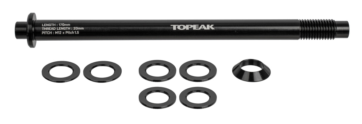 Topeak thru-axle zi:rak 12 x 1.5mm