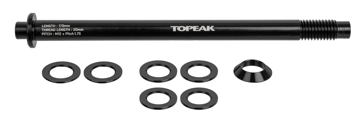 Topeak z__i___rak series thru-axle - pitch 1.75mm thread - sram maxle