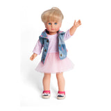 Doll dress with Giletje, 28-35 cm