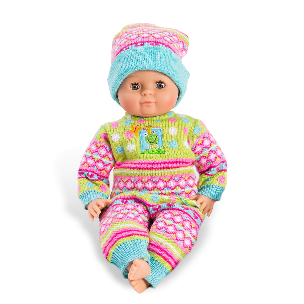Puppen kriecht gestrickt, 38-45 cm