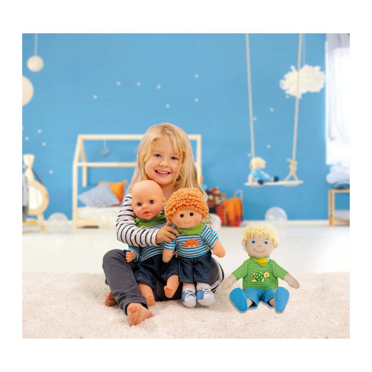 Poppen outfit Jong, 35-45 cm