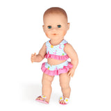Dolls Bikini med flamingo-hjemmesko, 35-45 cm