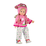 Dolls hat alpaca, 35-45 cm