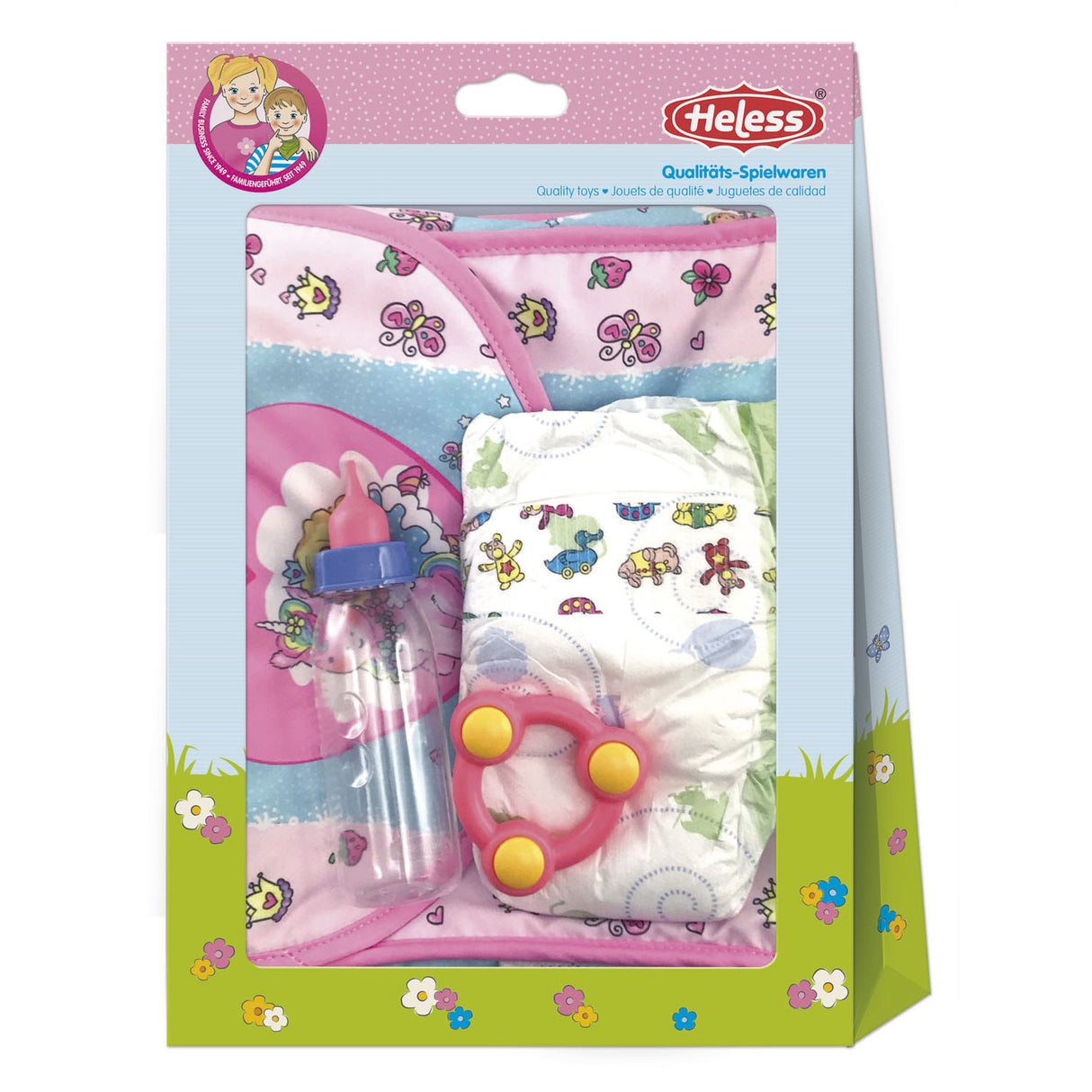 Dolls Care Set Eenhoorn